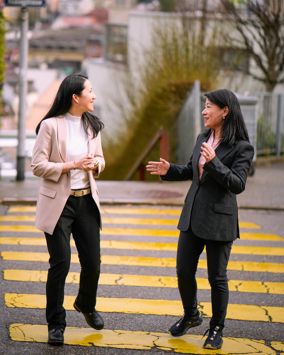 Prof. Dr. Tami Dinh and Prof. Dr. Minyue Dong in St.Gallen